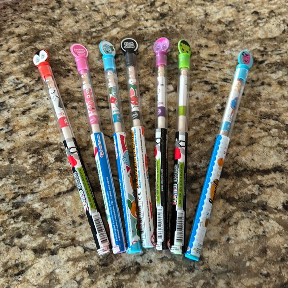 Seven (7) Scented Smencils